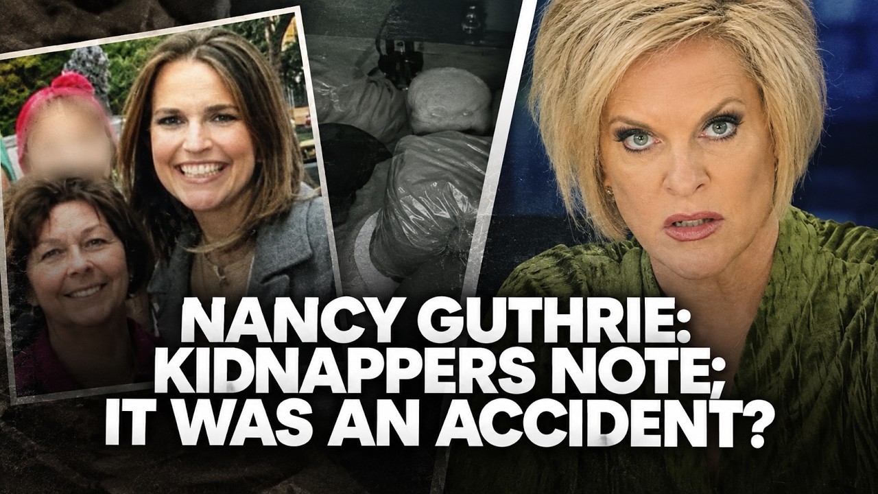 NANCY GUTHRIE KIDNAPPER'S NOTE: 