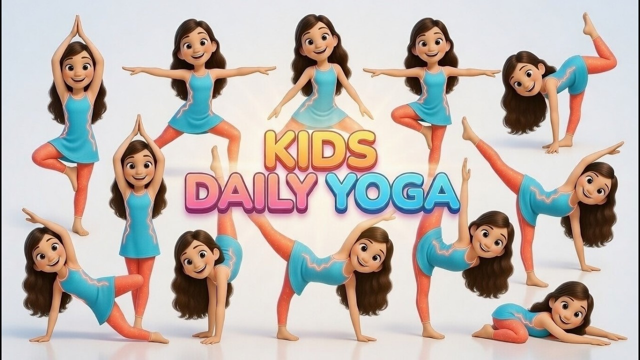 Fun and Safe Kids Yoga Training Session for Better Posture, Focus & Muscle Growth