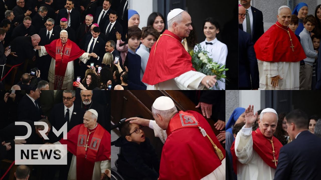 FULL CEREMONY: Pope Leo XIV Visits St. Esprit Cathedral, Addresses Bishops, Nuns, and Priests | AK1B