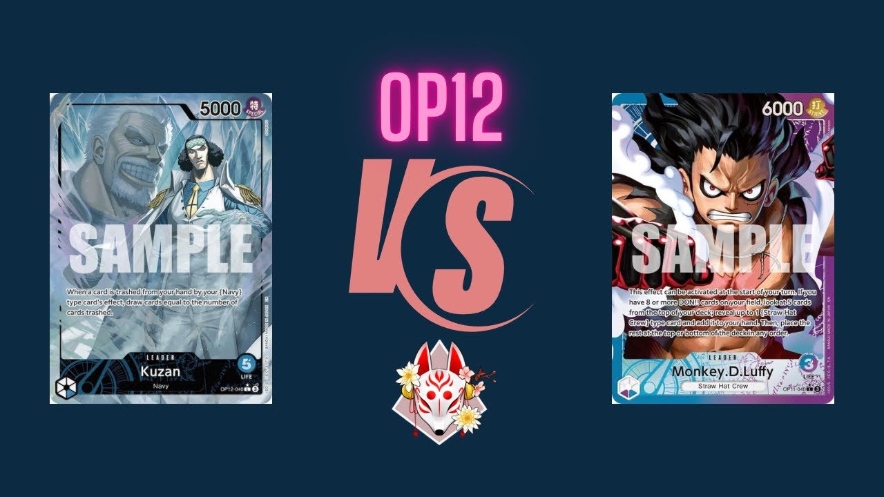 OP12 Blue Kuzan vs UP Luffy! Strictly Broken