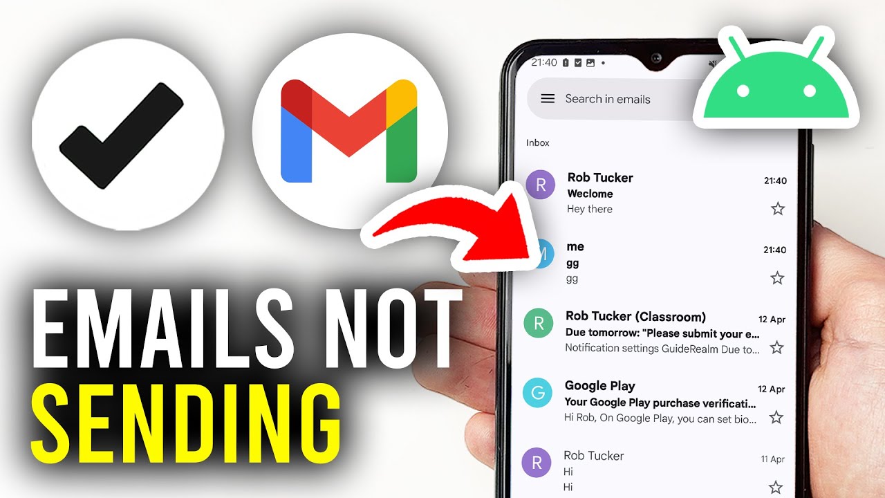 How To Fix Gmail Not Sending Emails (Being Queued) - Full Guide