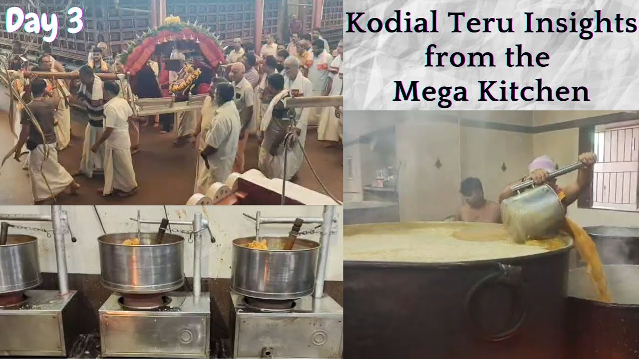 Kodial Teru 2026 Day 3 Insights from the Mega Kitchen of Venkataraman Temple | #megakitchen