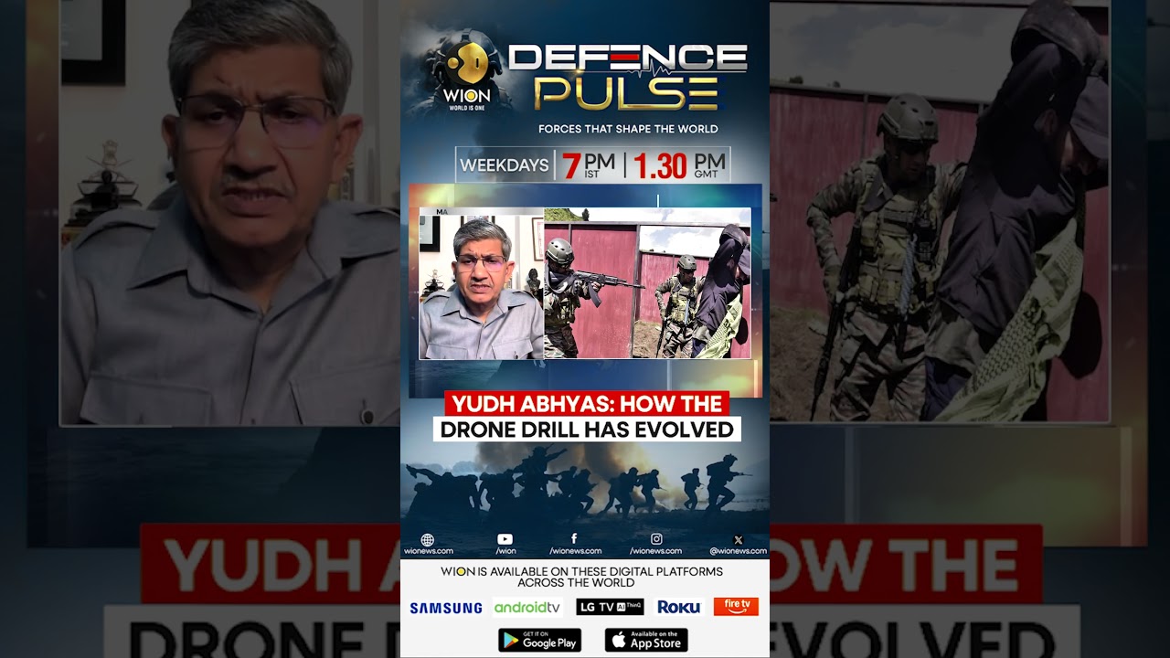 Yudh Abhyas: How the Drone Drill Has Evolved | WION Defence Pulse