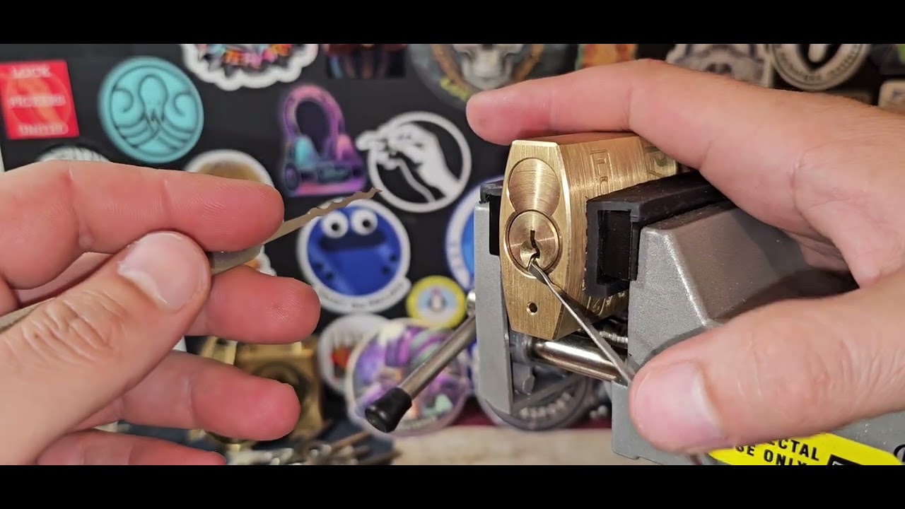 Parky lock picked and gutted
