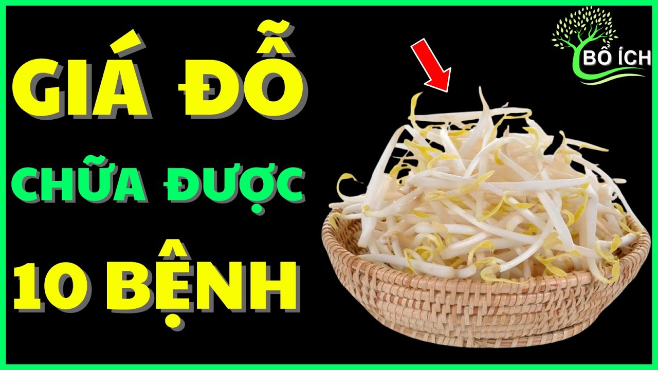 Tin Vui: 10 Lợi Ích Của Giá Đỗ Chữa Được 10 Căn Bệnh Thường Gặp Nhất- kênh sức khoẻ bổ ích