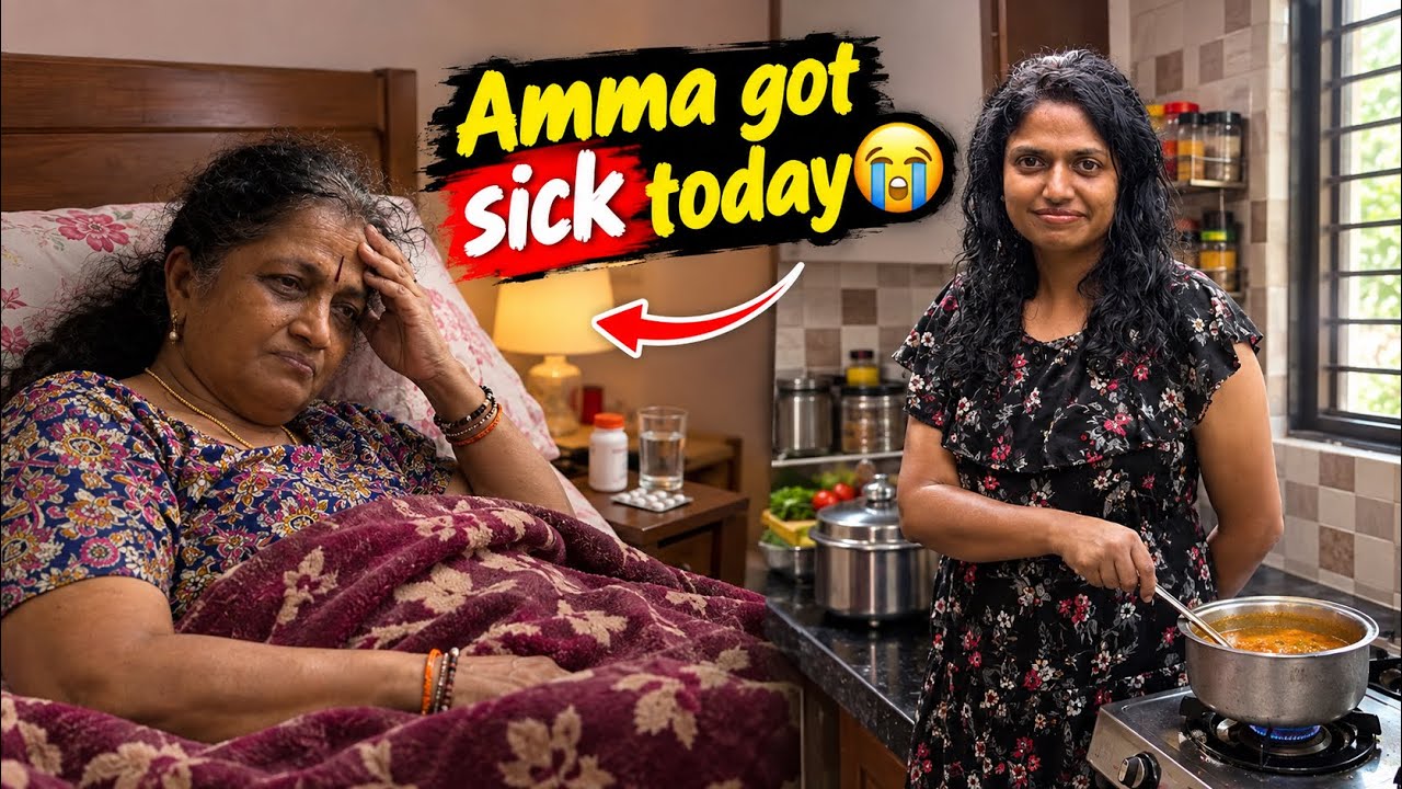 Unexpected Amma got sick today week before going back to 🇺🇸USA~ Trip to India series Family Traveler