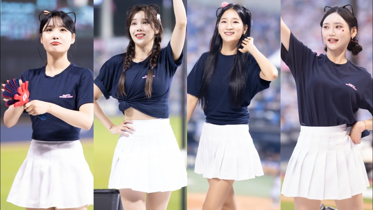롯데자이언츠 치어리더 응원 스케치 240615