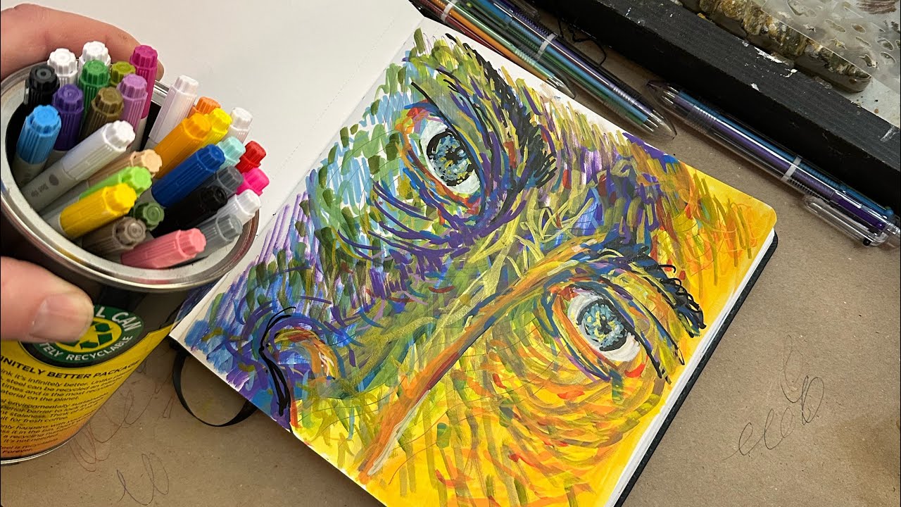 Open Studio Livestream - Stream of Consciousness Sketching