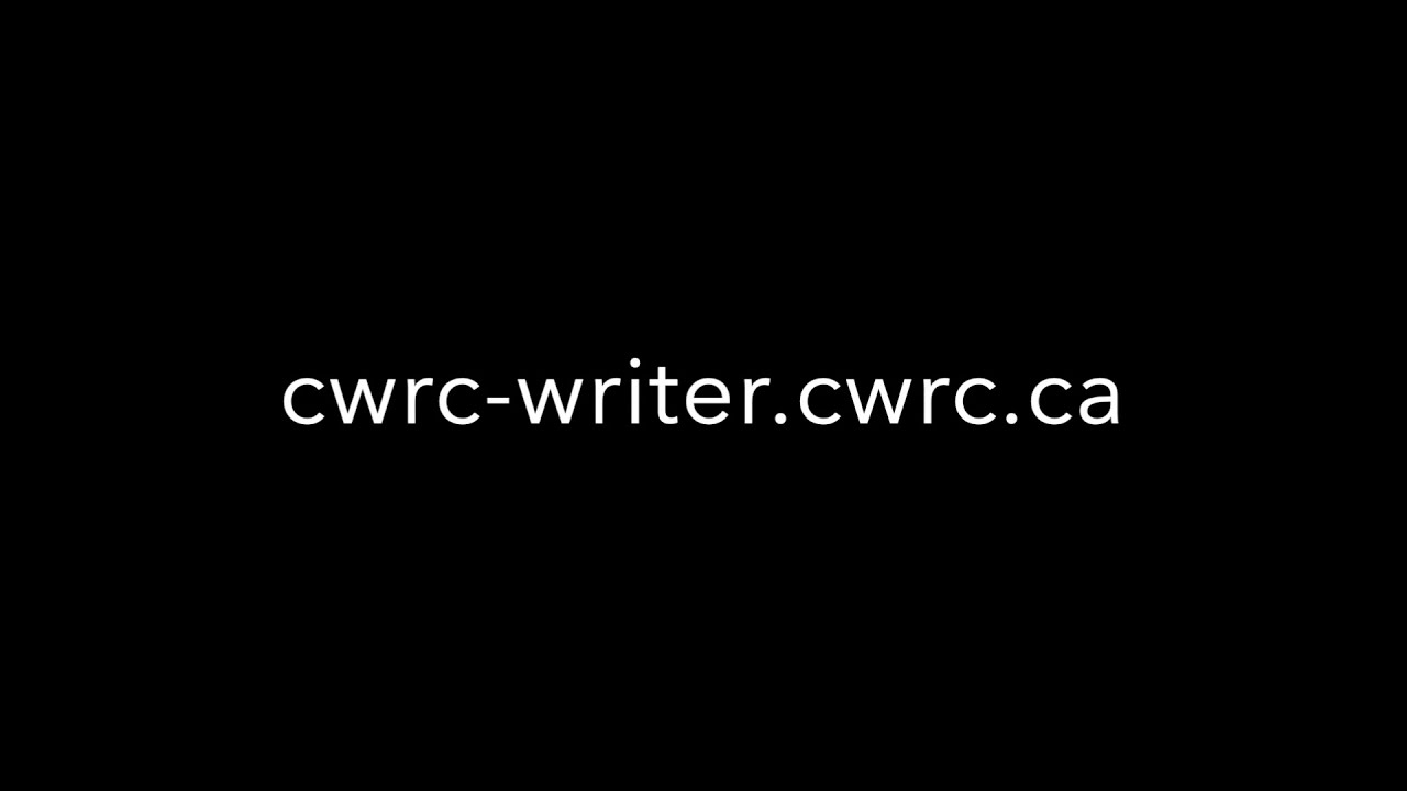 CWRC Writer demo 2019