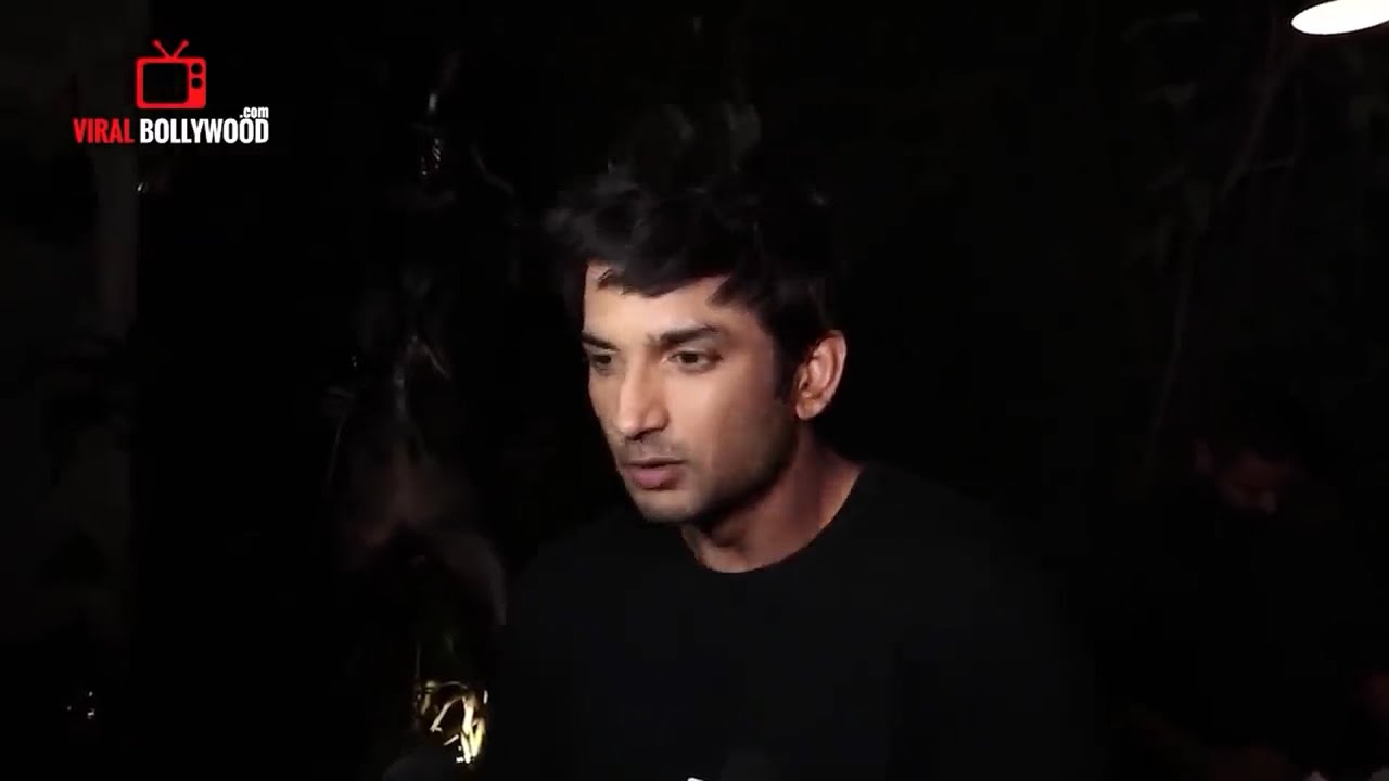 We Will Miss You Sushant Singh Rajput | Unforgettable Moment With Media