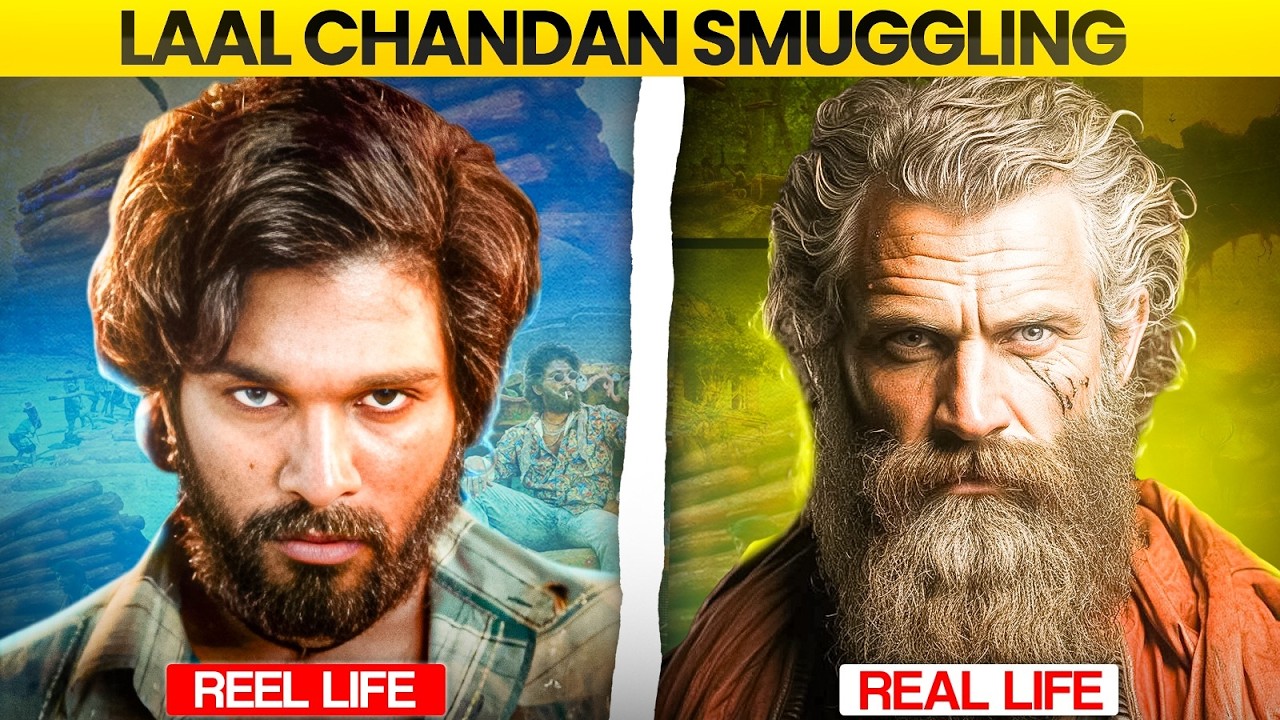Reel-Life Vs Real-Life Story of Red Sandalwood (Laal Chandan) Smuggling | Pushpa 2