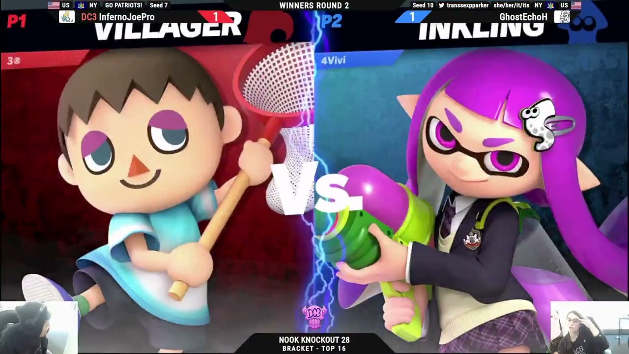 Nook Knockout 28 WR2 DC3 InfernoJoePro vs GhostEchoH