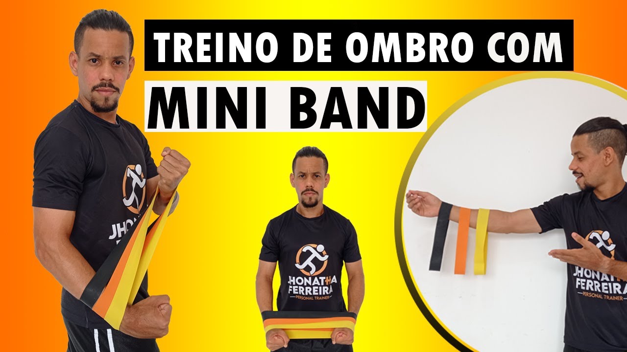 6 Exercícios para ombro com Mini Band - Treino em Casa