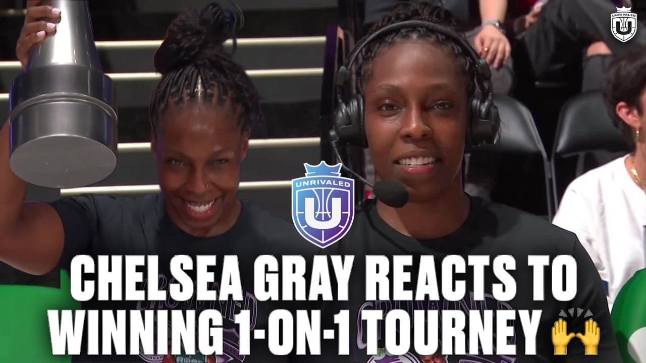 Chelsea Gray Joined Postgame After A Hard-Fought Unrivaled 1-on-1 Finals Title & $200K Prize 💰