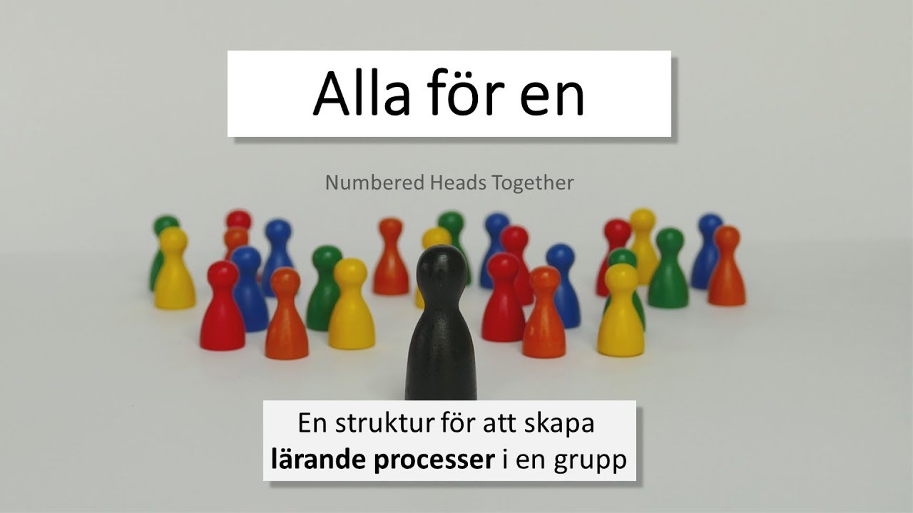 Alla för En - en struktur för att skapa lärande processer