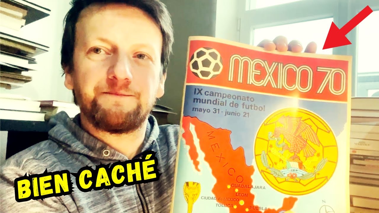 Je Trouve PANINI MEXICO 1970 COMPLET dans la Maison, devant le Propriétaire !