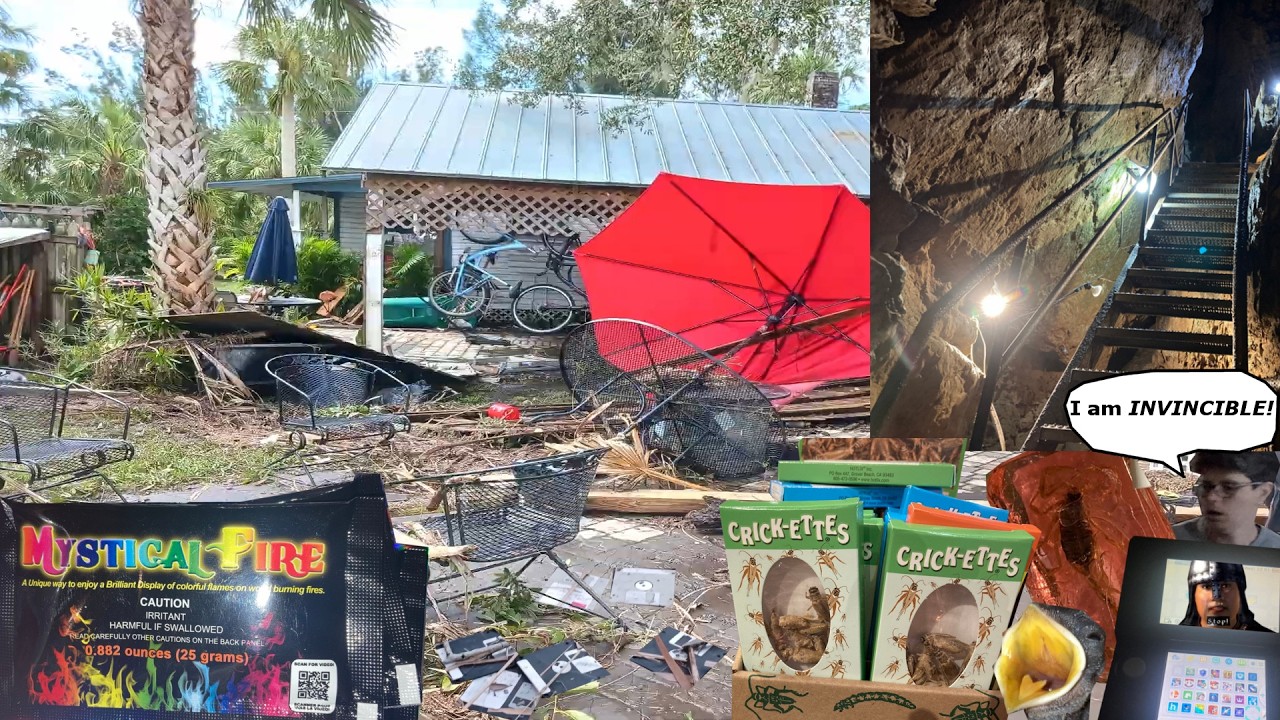 Blood_Wraith talks about his 2024 FL double hurricane cleanup job, caves, fireworks, other stuff