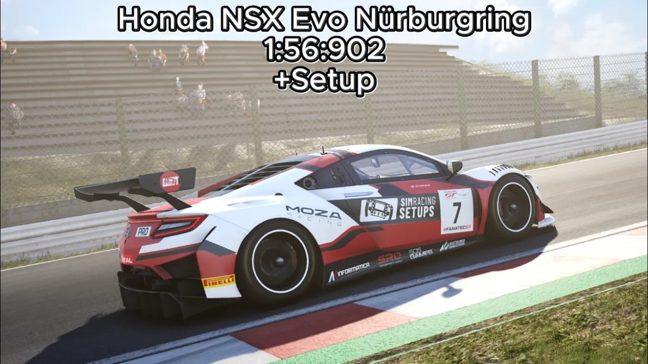 Honda NSX Evo Nürburgring 1:56:902