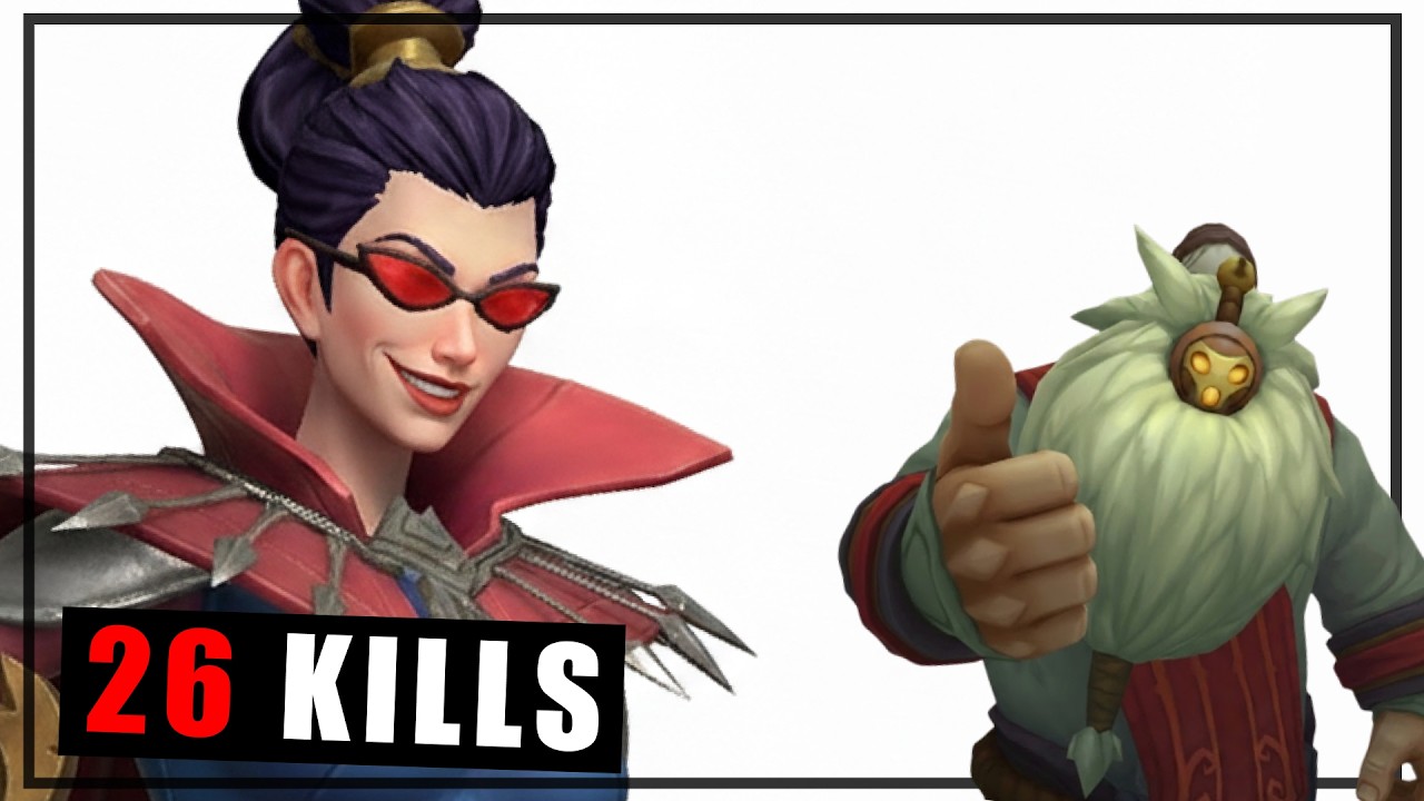 PRIMERA VEZ que veo a UNA VAYNE con 26 KILLS en una PARTIDA xD