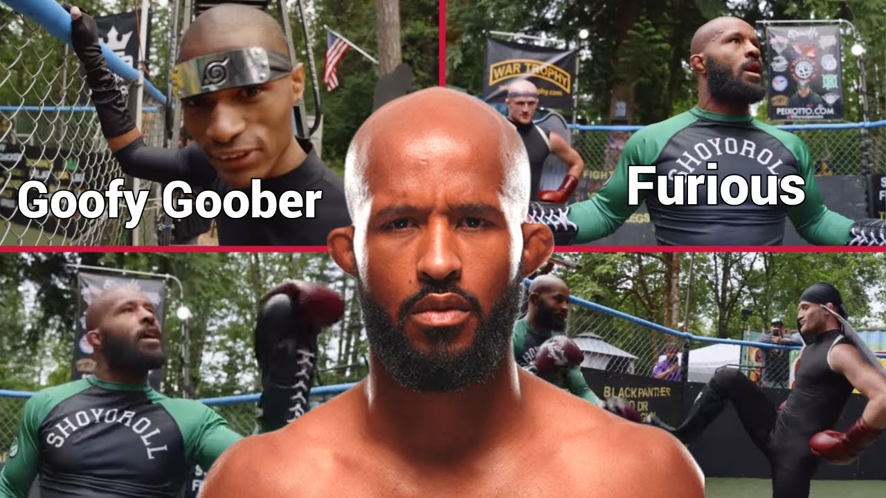 Самая оправданная авария в истории UFC! Деметриус Джонсон в ярости от своих тренировочных партнёров!