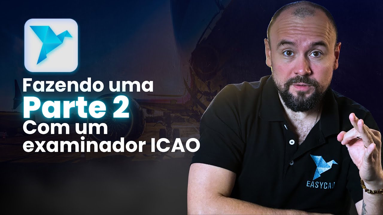 Parte 2 da ICAO feita com um examinador da prova!