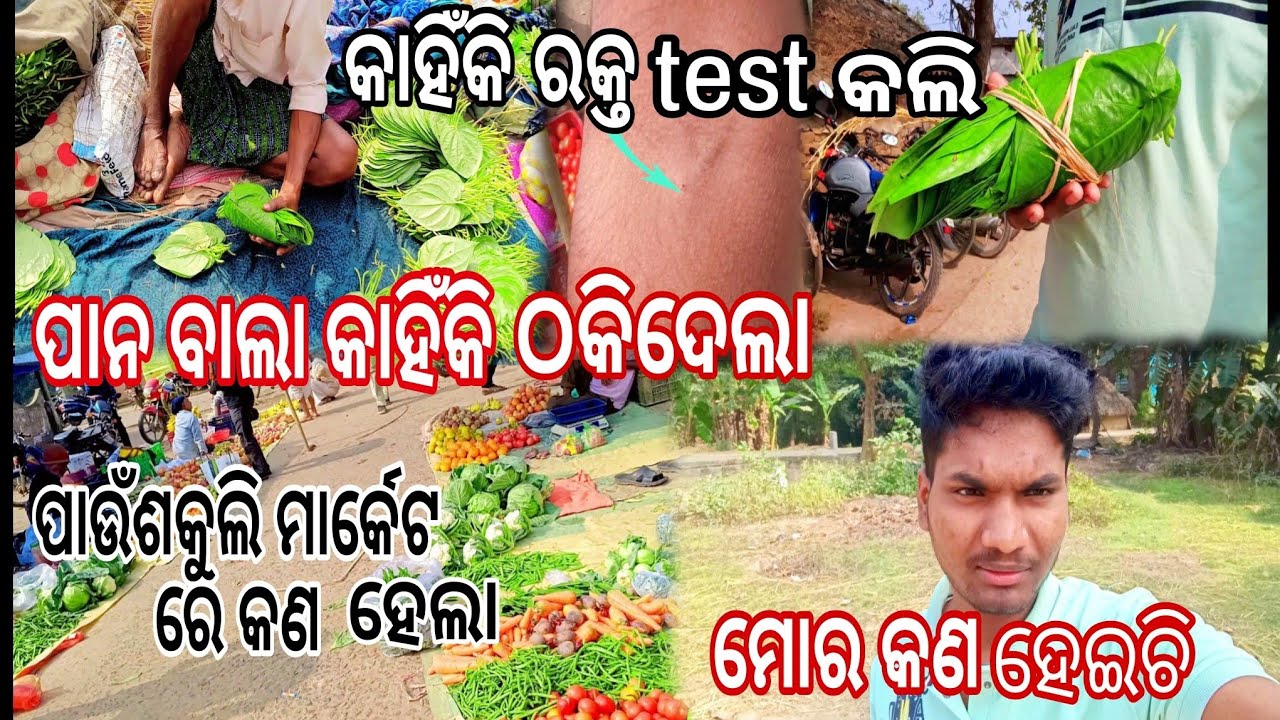 ପାନ ବାଲା କାହିଁକି ଠକିଦେଲା ।। କାହିଁକି ରକ୍ତ test କଲି ।। ମୋର କଣ ହେଇଚି ।। Raju lifestyle vlog 