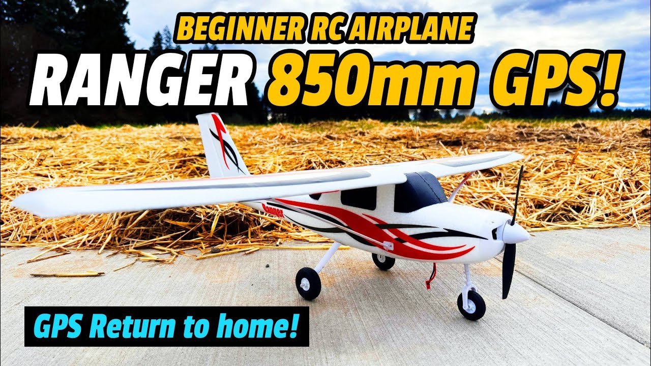 Радиоуправляемый самолёт для начинающих с GPS! — FMS Ranger 850 мм