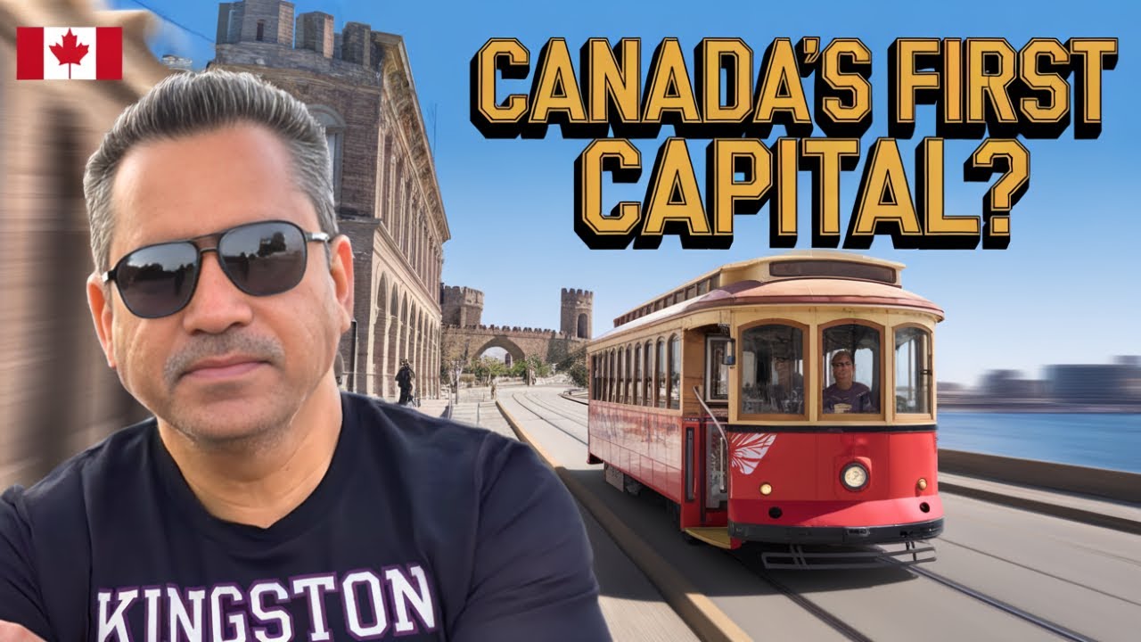 This Small City Was Canada’s First Capital?! 😲 | Kingston Ontario Trolley Adventure
