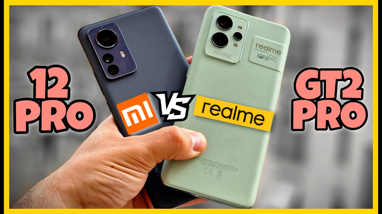 XIAOMI 12 PRO VS REALME GT2 PRO - ¡LA COMPARATIVA QUE ESTABAS ESPERANDO! #xiaomi #realme