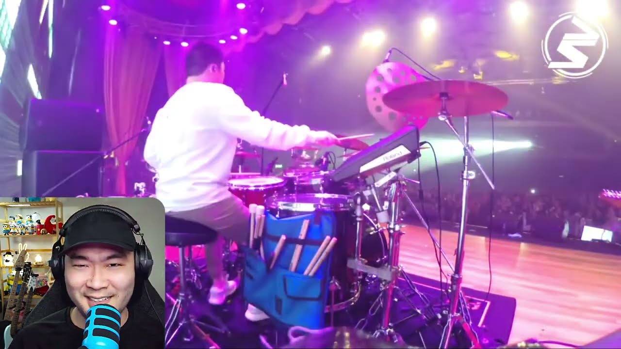 Drummer reacts to Indonesian LEGEND Echa Soemantri - 'Panah Asmara' (Afgan) live in Malaysia