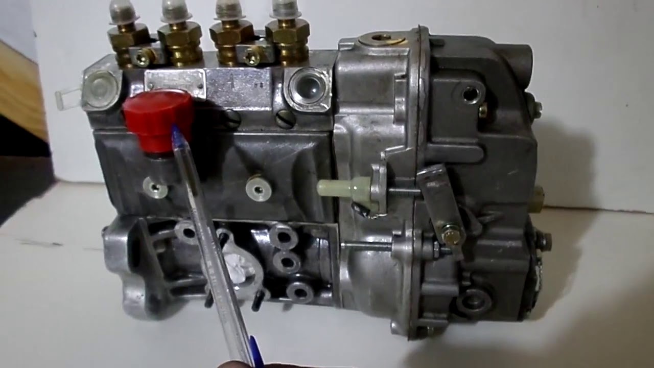 Como fazer manutenção Bomba injetora | Bosch ford F1000