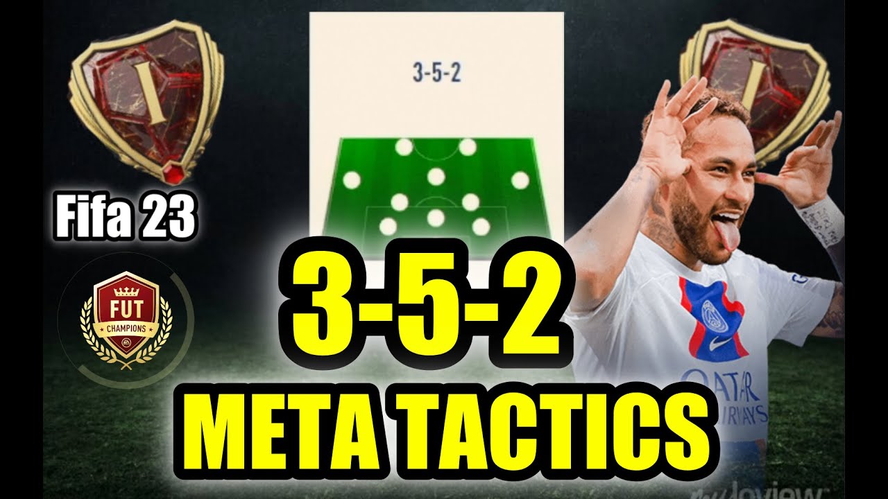 *Broken!*🔥 Why 3-5-2 Is the Best Formation in Fifa 23! (Custom tactics)