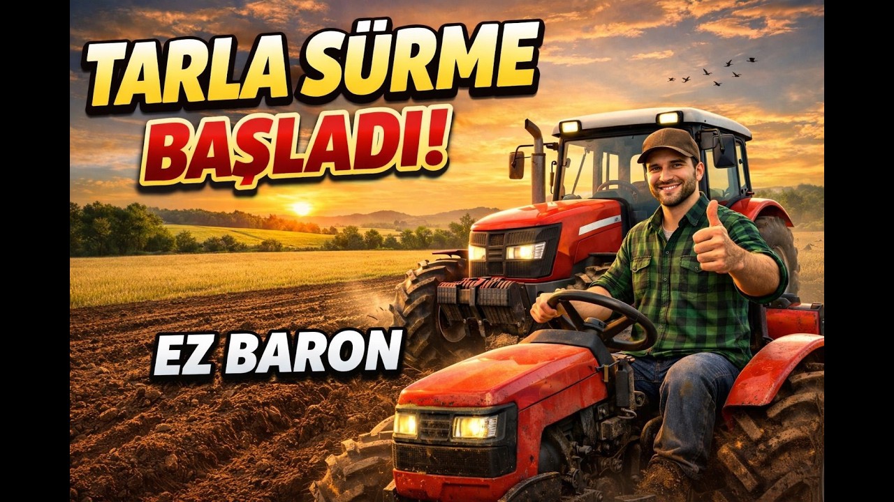 FS25 Dev Tarla Sürme | Kahramanmaraş Elbistan Modlu 🚜