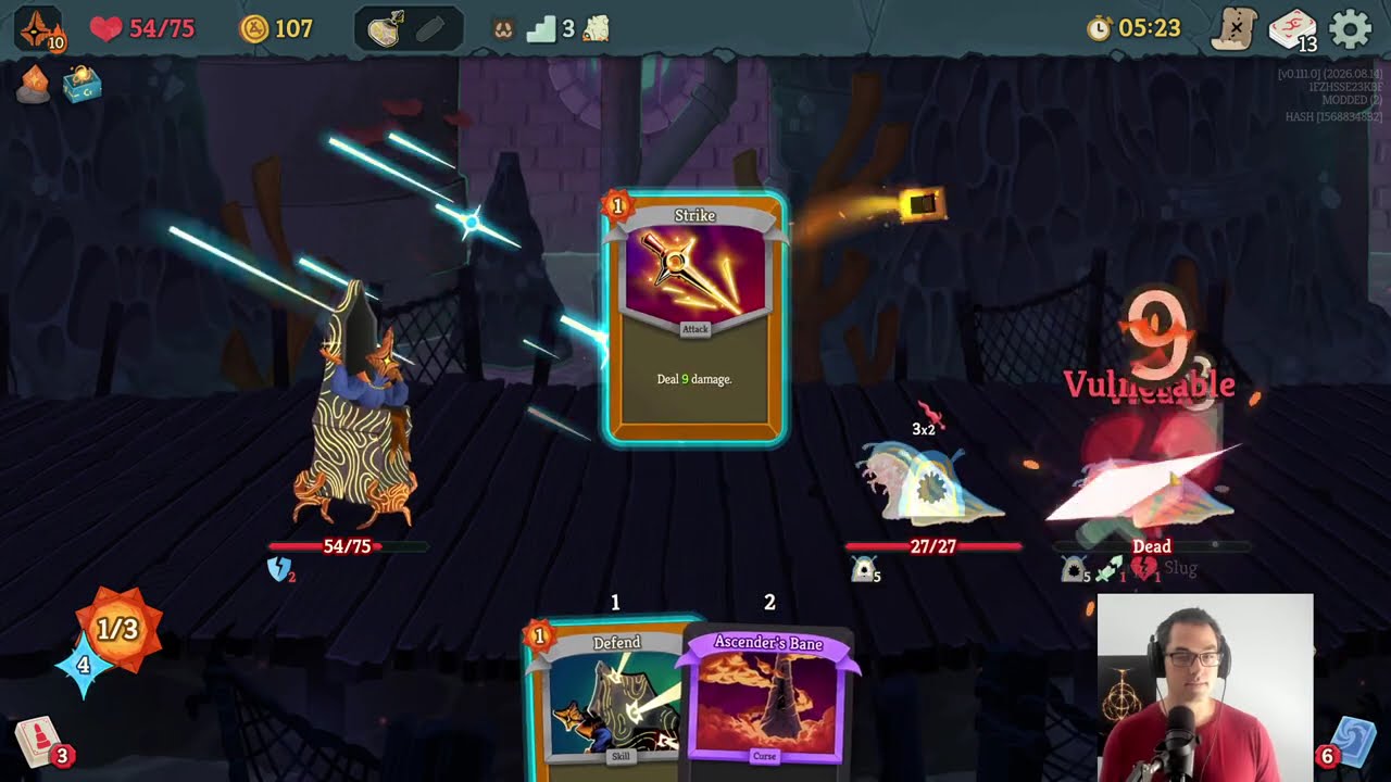 Slay the Spire 2 Ascension 10 Runs and Monster Train 2 [Show #1954 (2026-08-21)]