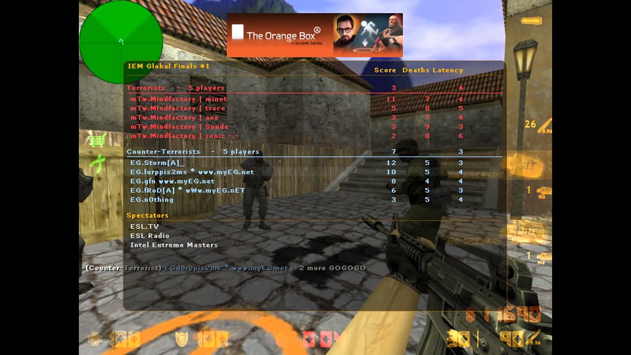 lurppis vs. mTw @IEM4 World Championship (CT Only)