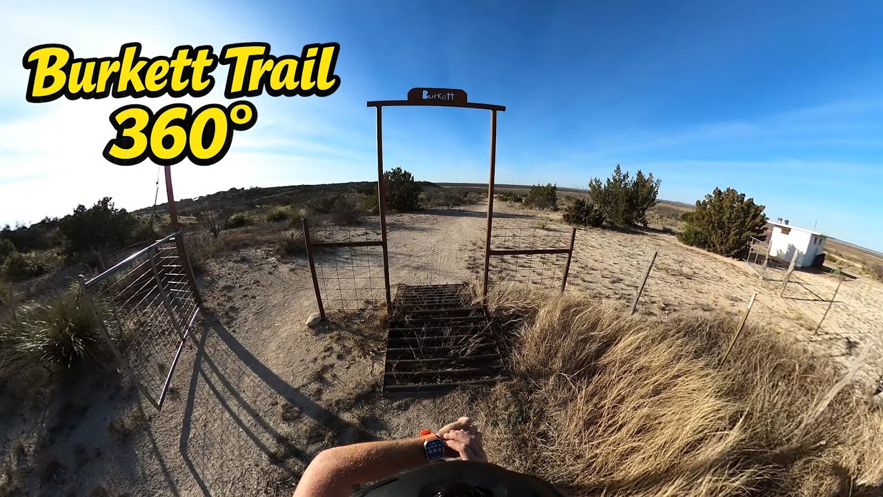 360° VR Walkthrough — Burkett Trail to Potts Creek | San Angelo State Park (Sunny Day)