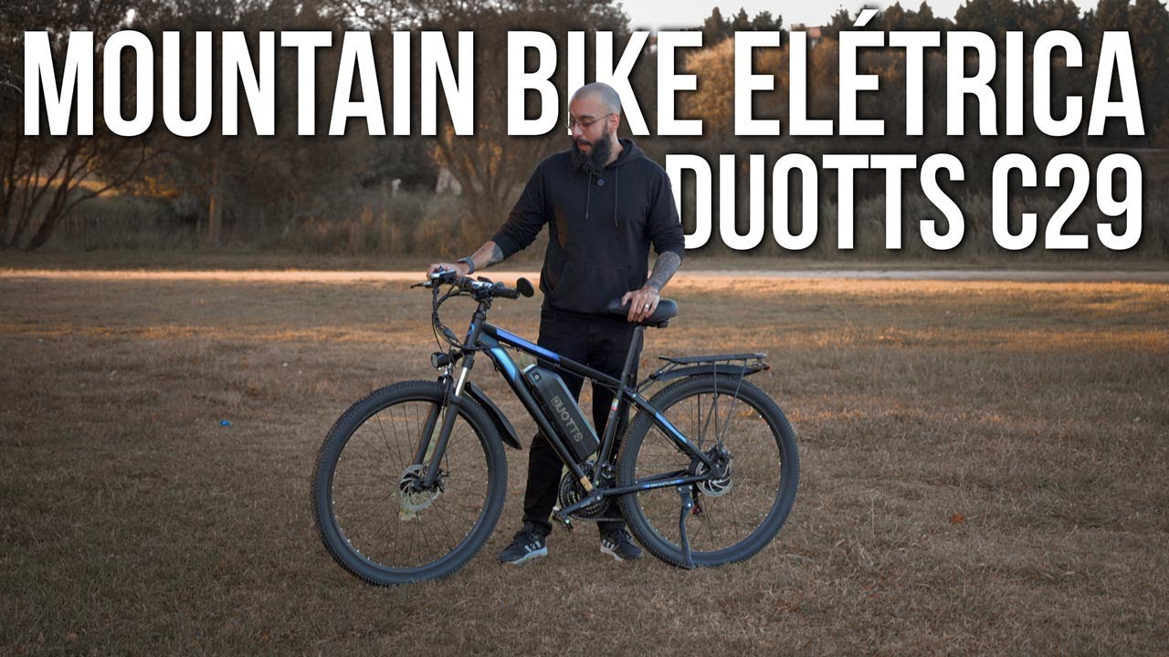 Uma MOUNTAIN BIKE ELÉTRICA com 100km de autonomia!! Duotts C29
