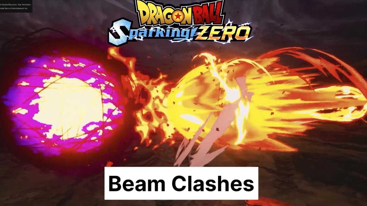 DRAGON BALL: Sparking! ZERO - Beam Clashes Gameplay | Goku SSJ4 , Gohan Beast 