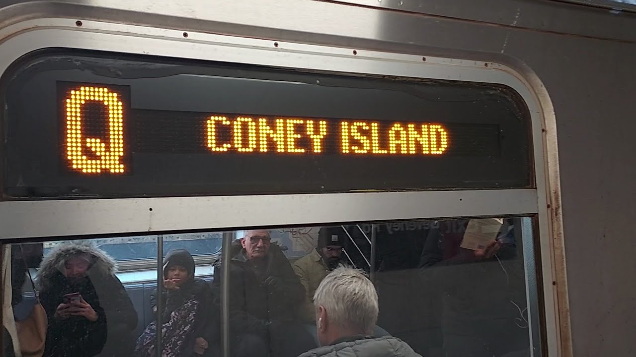 NYC Subway EXCLUSIVE: R160 (Q) train ride from 7th Av to Beverley Rd during PM rush hour.
