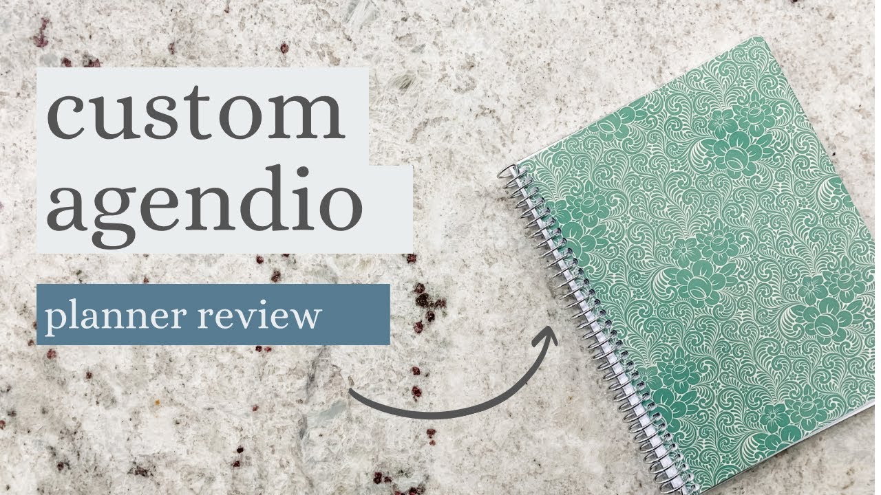 The Most Customizable Planner Brand I've Found | Agendio Planner Review | Functional Weekly Planner
