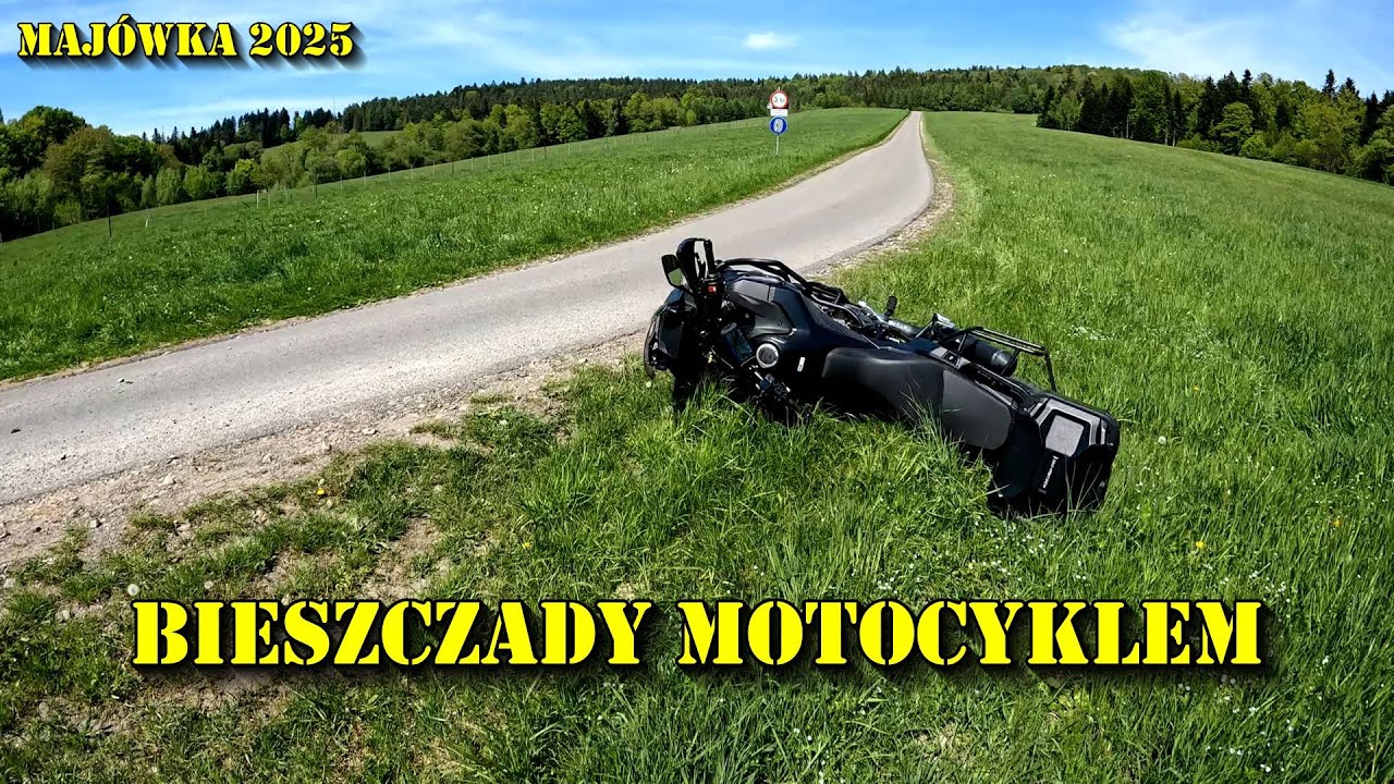 Bieszczady motocyklem Majówka 2025