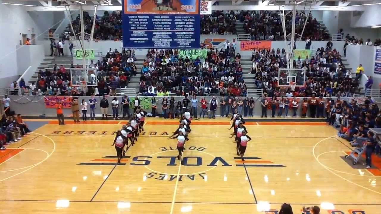 Bowie Belles Senior Pep Rally Dance 2013