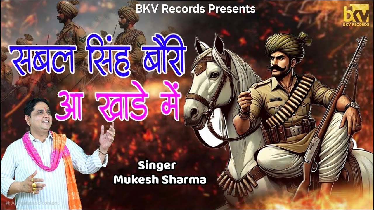 Sabal Singh Bori Aa Khade Me | सबल सिंह बावरी |  Mukesh Sharma | New Bhajan | Bkv Records Bhajan