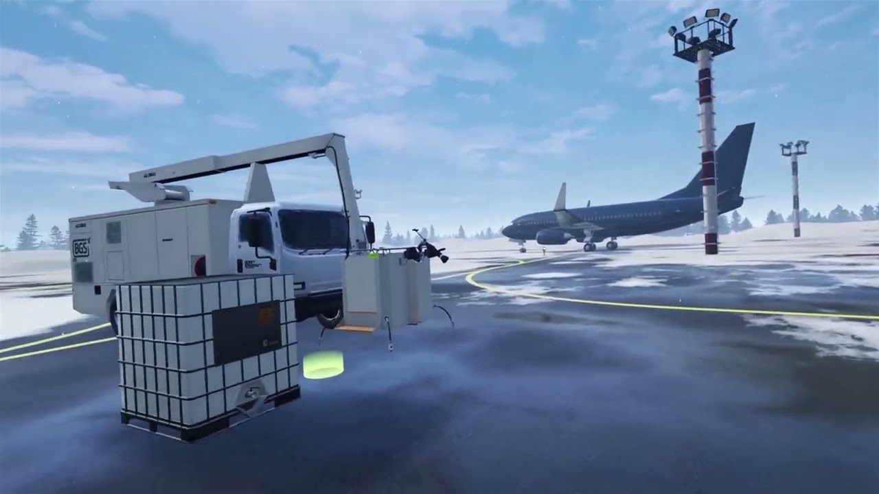 Aircraft Ground Deicing Process