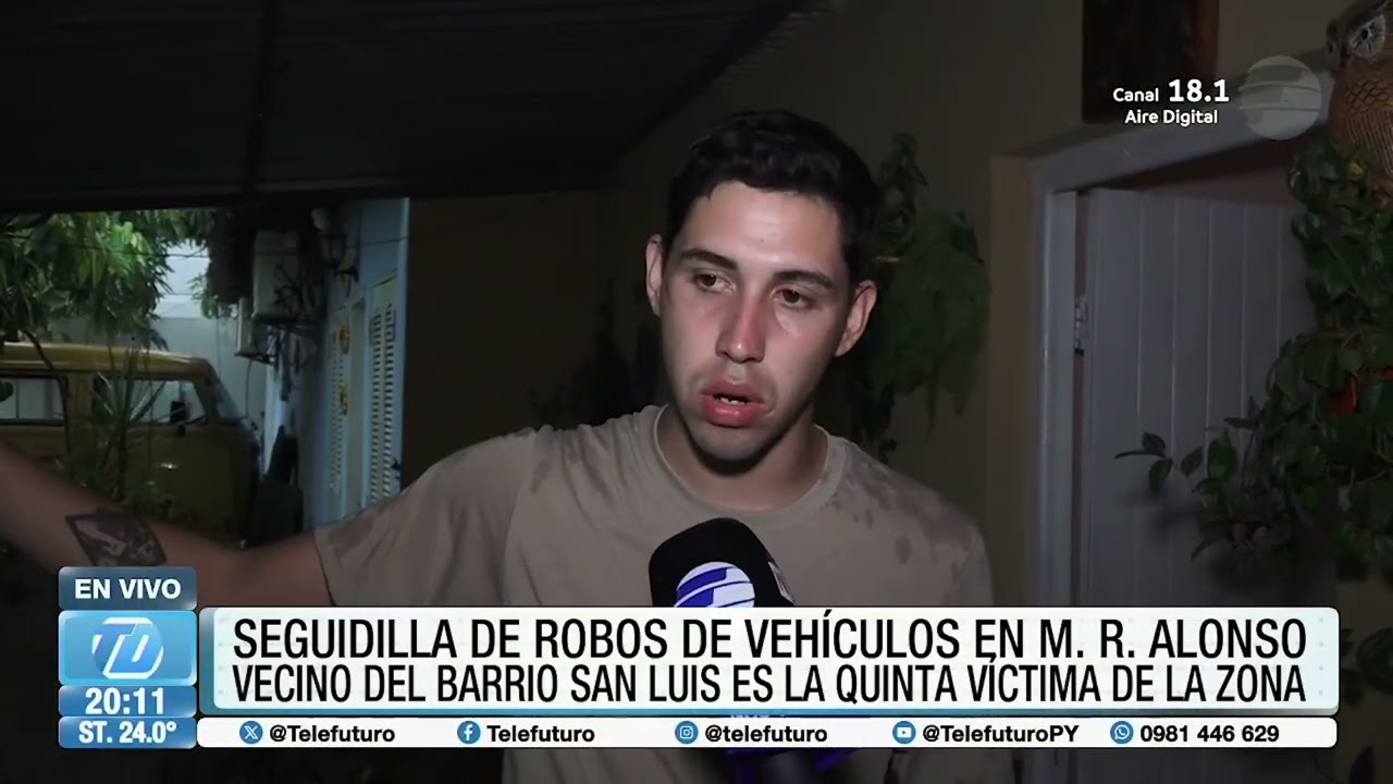 Seguidilla de robos de vehículos en Mariano Roque Alonso