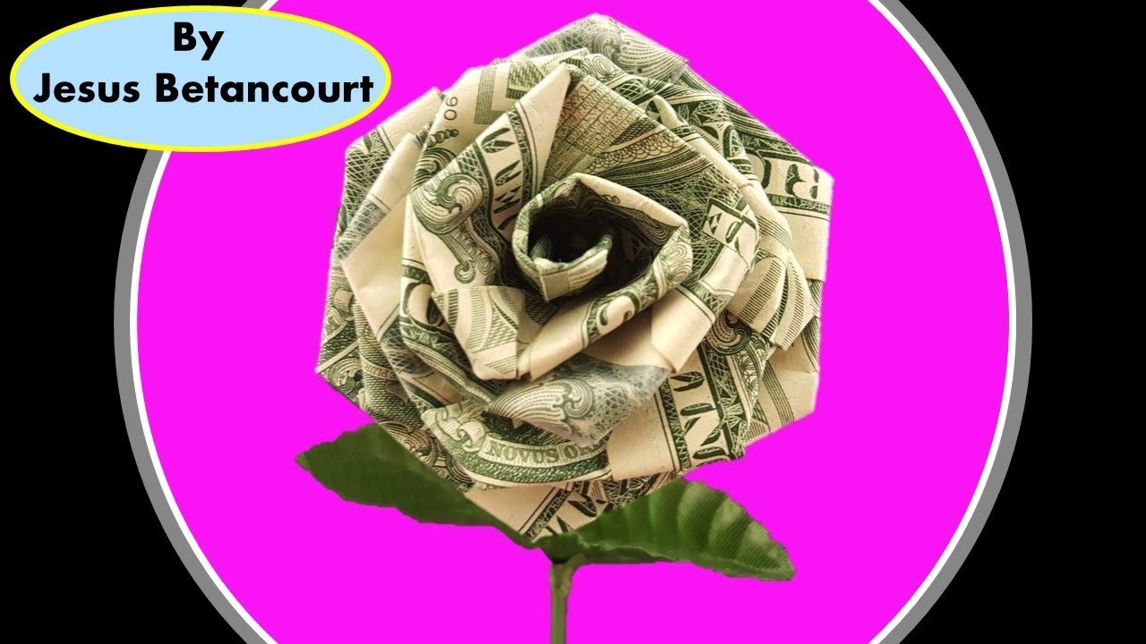 How to make a MONEY ROSE 