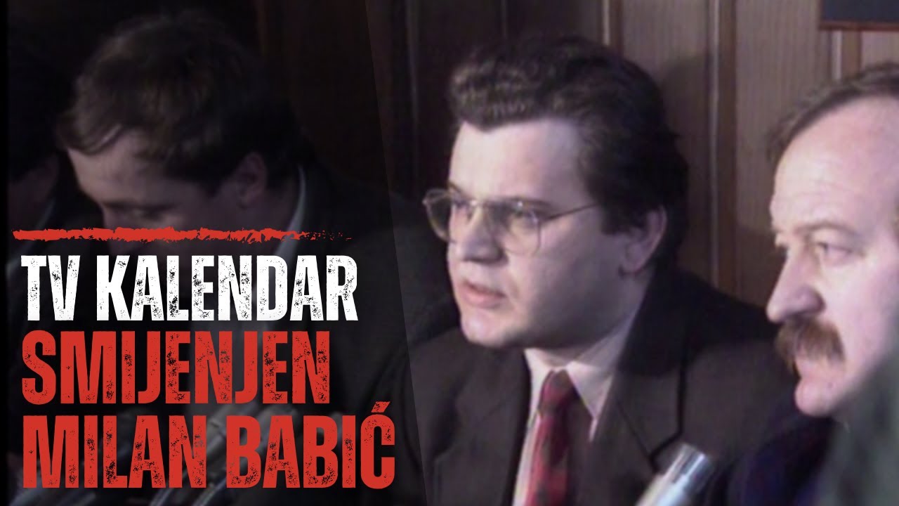 TV kalendar: Smijenjen Milan Babić