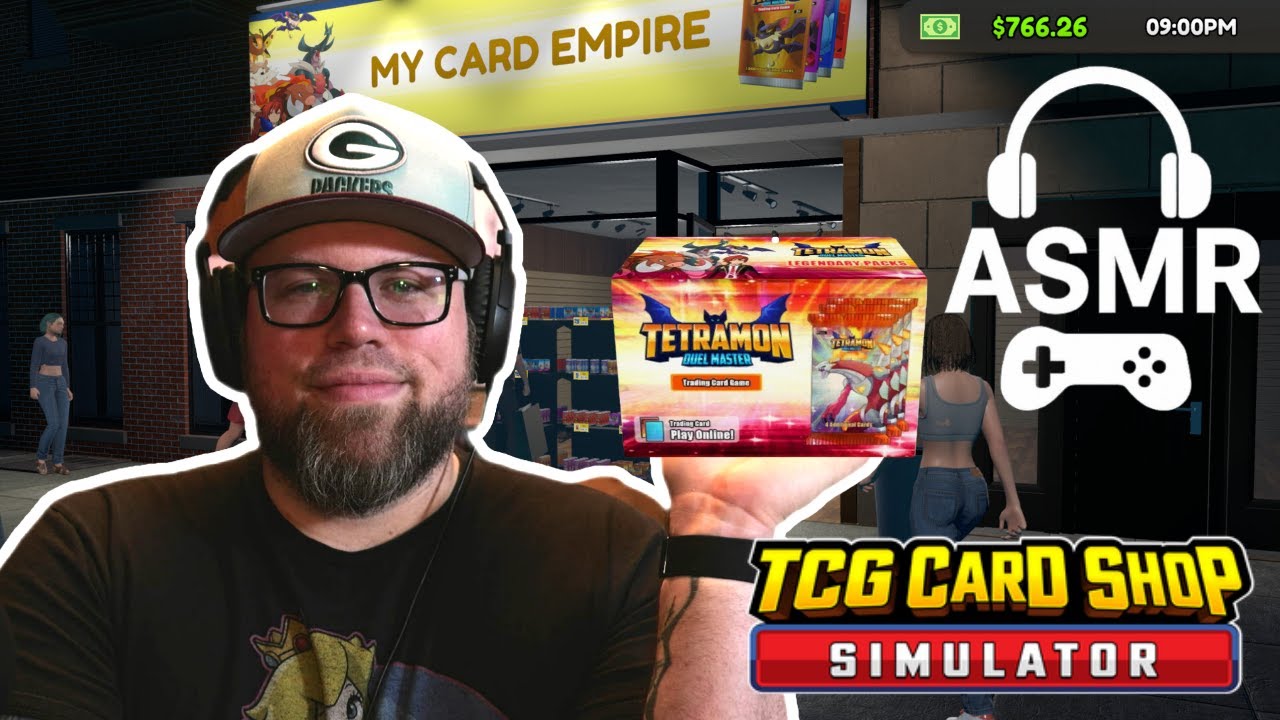 ASMR Card Shop Simulator – Another Day in the Shop! 🃏💤