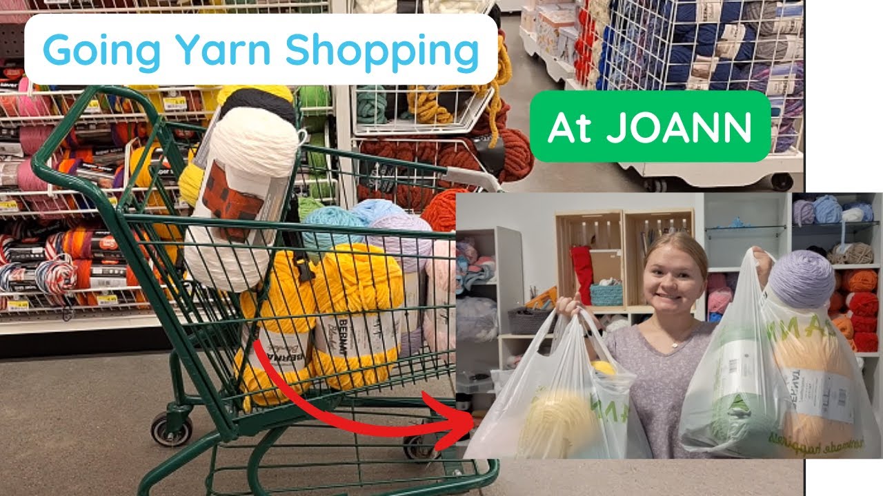 Yarn Shopping at JOANN! - Bernat Blanket Yarn, Caron One Pound