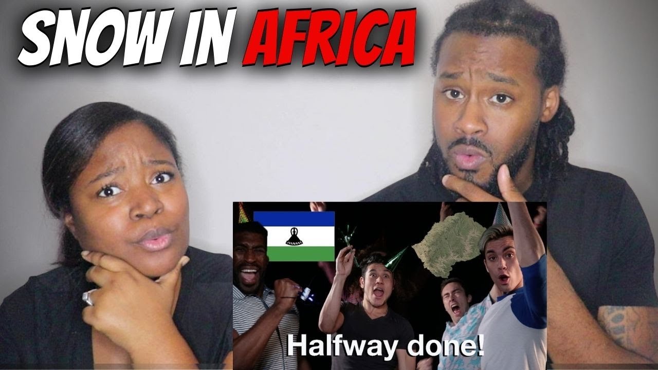 SNOW IN AFRICA? African American Couple React 